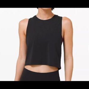 Lululemon Cut back crop tank